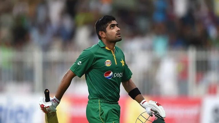 Young Babar Azam during his early cricket days in Lahore